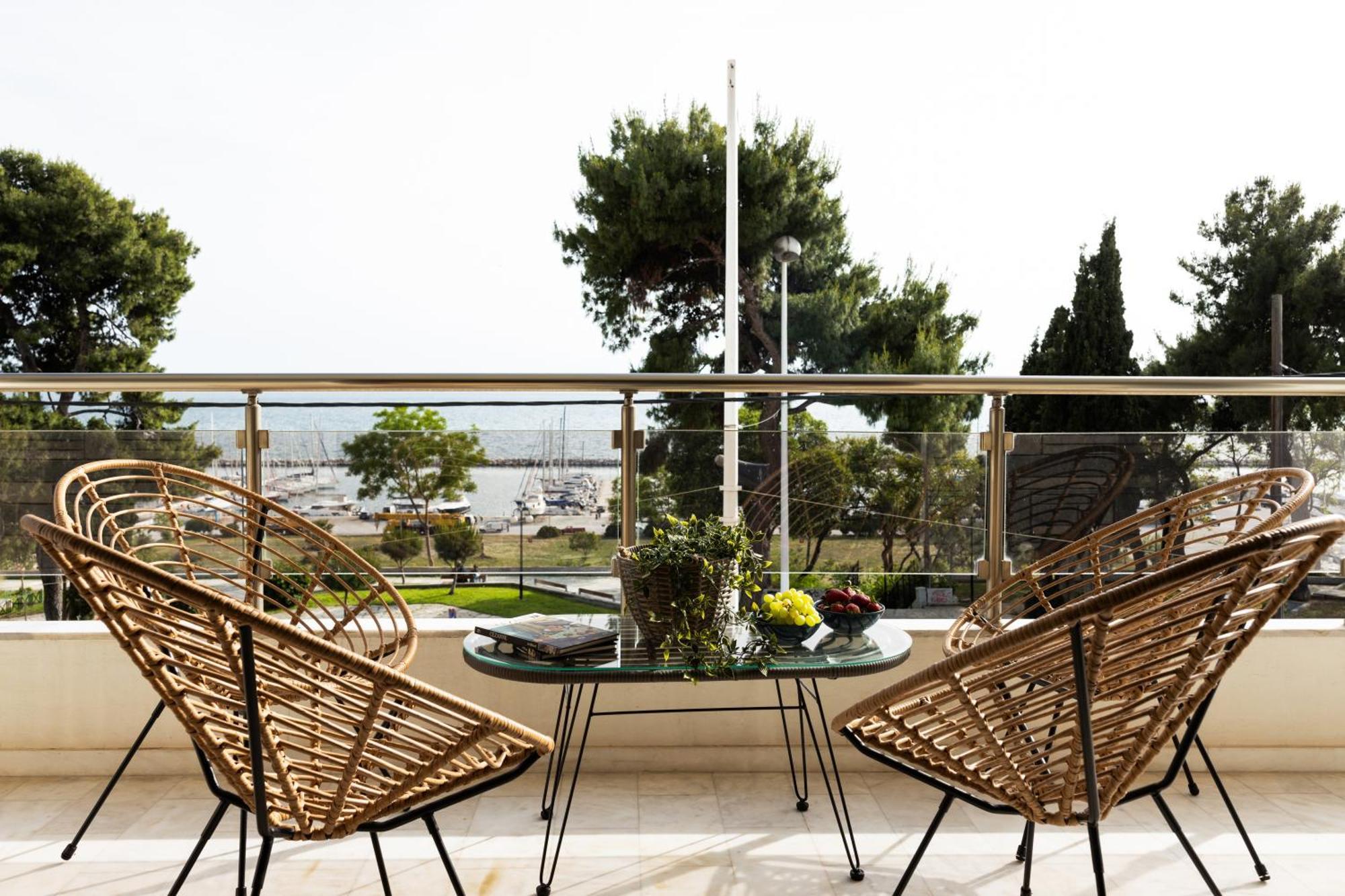 Champagne Sea View Apartment By Binobi! Tessalónica Exterior foto